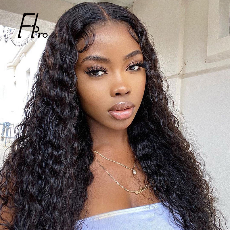 HD Lace Wig 5x5 Closure Wig Deep Wave Skin Melt Virgin Hair Wig